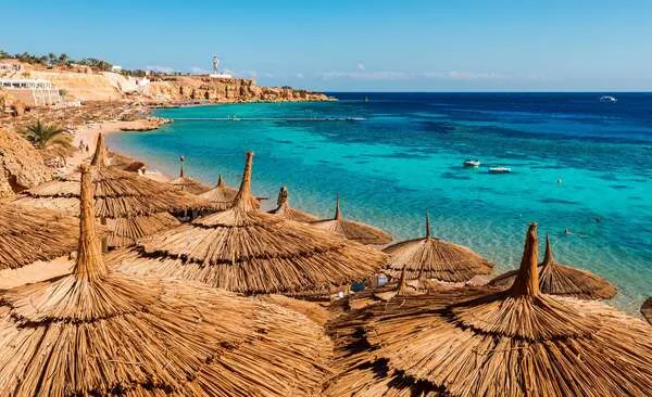 A photo of the sea side in Sharm El Sheikh
